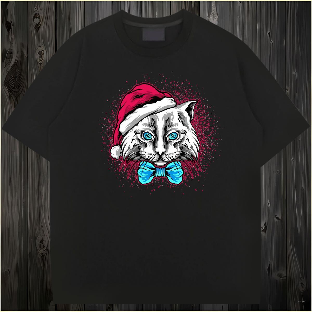 T-Shirts 230g Pure Cotton cute Daily Wear O-Neck Short Sleeve Skull Men Clothes T-Shirt New Free Shipping Top Tees