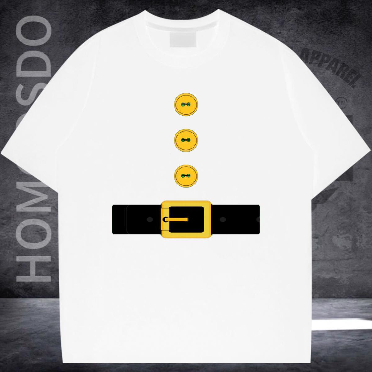 Stylist T Shirt For Man 230g Pure Cotton Christmas Casual Daily Wear Tops Shirt Breathable Cool Design Men Clothes T-Shirt Custom Cartoon