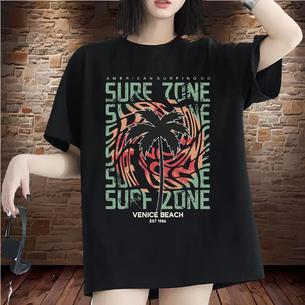 Comfortable T shirt Round Neck Short Sleeve Tshirt for Man Woman Custom Printing tree Sports Street Wear 230g 100% Cotton Stylist Tee Shirt