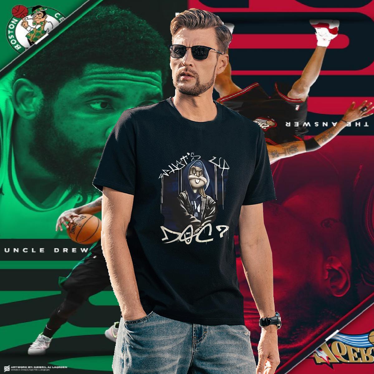 Cool Mens Tshirts 100% Cotton 230g rabbit Mens T Shirts Street Wear Round Neck Short Sleeve Black White New Arrival Top Tees