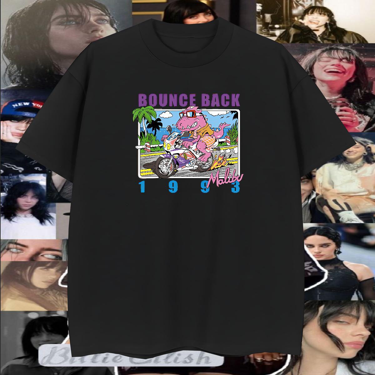 Classic T Shirts Men 230g 100% Cotton dinosaur Anime Printing Street Tshirts O Neck Short Sleeves Cool Men Clothes T-Shirt Cartoon Printing L-4XL