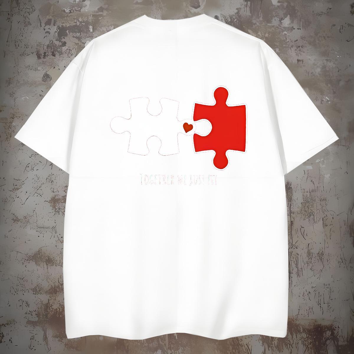 T Shirts Men 230g Cotton painting Hip Hop Breathable Crew Neck DIY Anime Couples T Shirts Factory Direct TOP Quality Tees Shirts