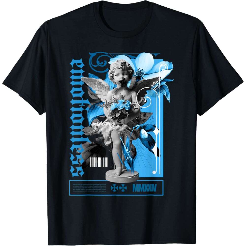 Mens T shirt Emotionless Powder Blue 9s Matching Tee For Men Women T-Shirt shirts tshirt graphic tee Casual tops summer clothes Short sleeve