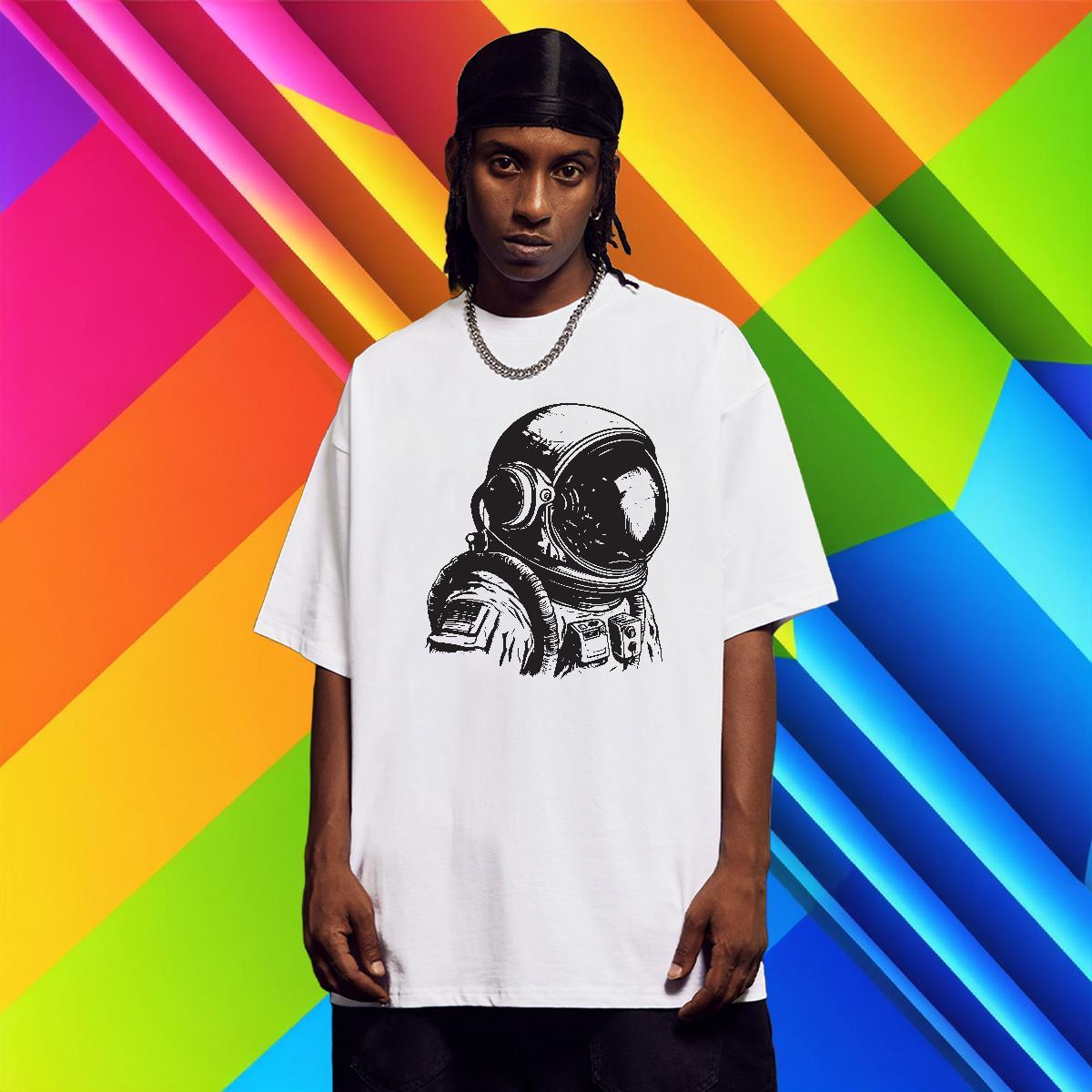 Men T Shirts 230g Cotton universe Sport Short Sleeve Soft Black Oversized Men Tops Tees New Designer Cool Design Tees Shirts