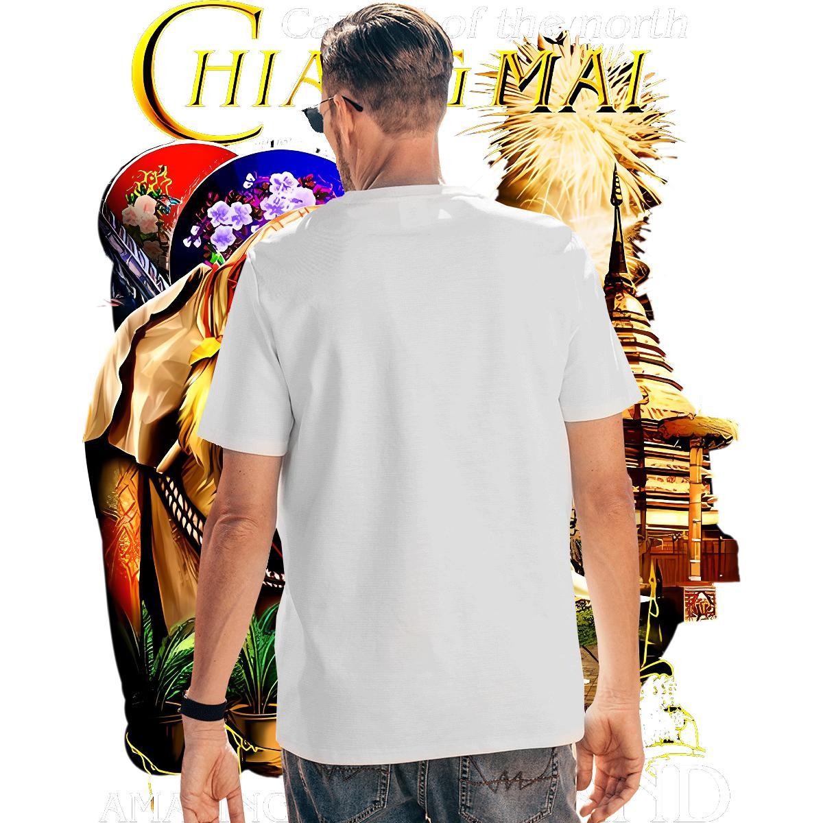 Unisex Man T Shirts cobra O Neck Short Sleeves Summer Casual Floral Print 100% Cotton 230g Men Clothes T-Shirt Wholesale Tees