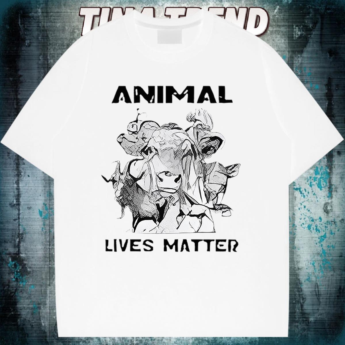 2024 New T shirt 230g Pure Cotton cow Hip Hop Street Tees Shirts Short Sleeve O-Neck Unisex Tshirts DIY Anime