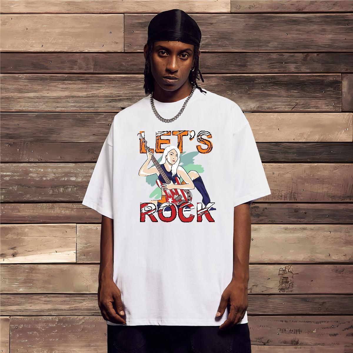 T shirt 100% Cotton 230g person Street Wear Breathable Short Sleeve Custom Big Size Men Tops Tees Fashion Casual Brand Tee Shirt