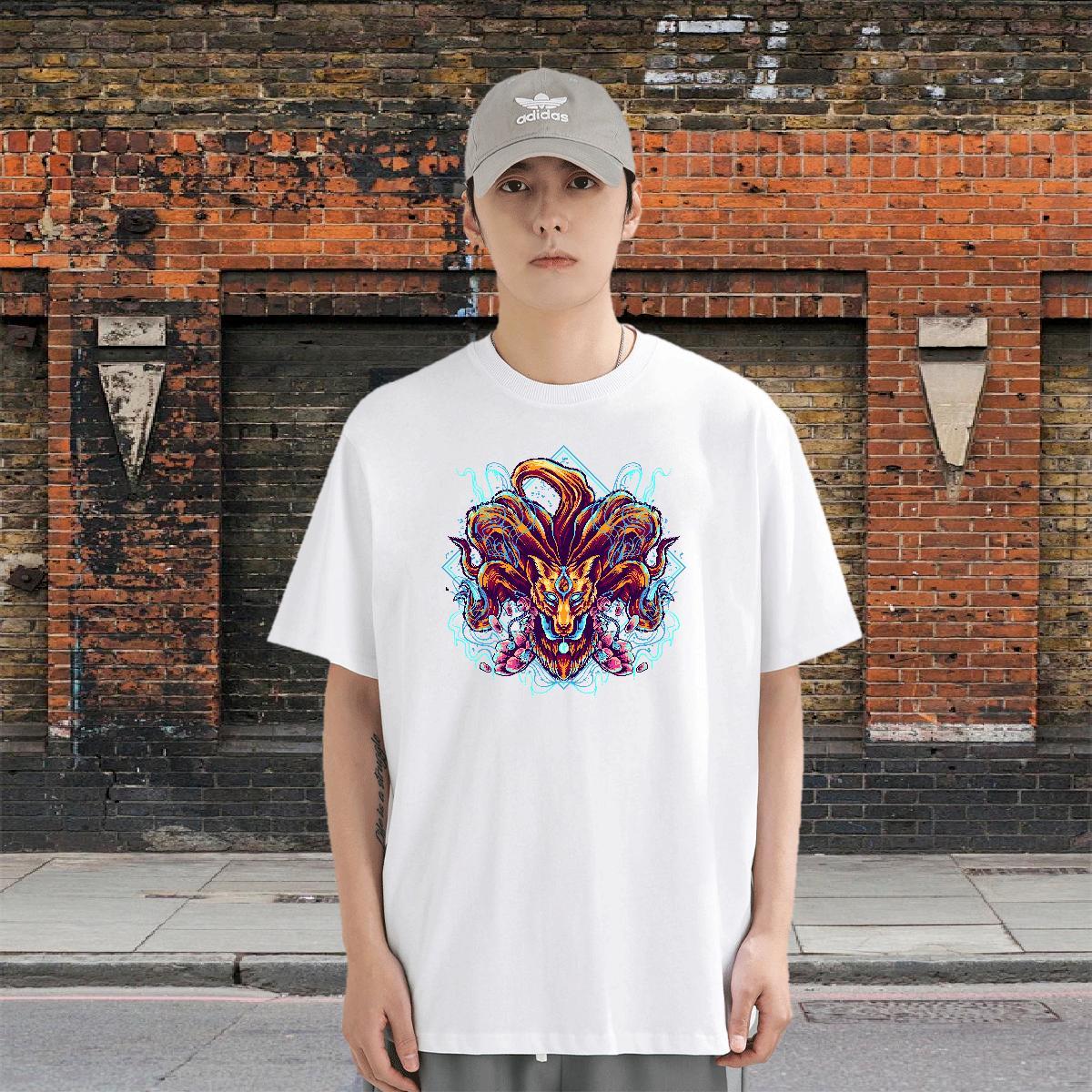 Free Shipping Men Tshirts 100% Cotton 230g Street wear Hip Hop Asian Size Crew Neck Breathable Classic T shirt Clothings