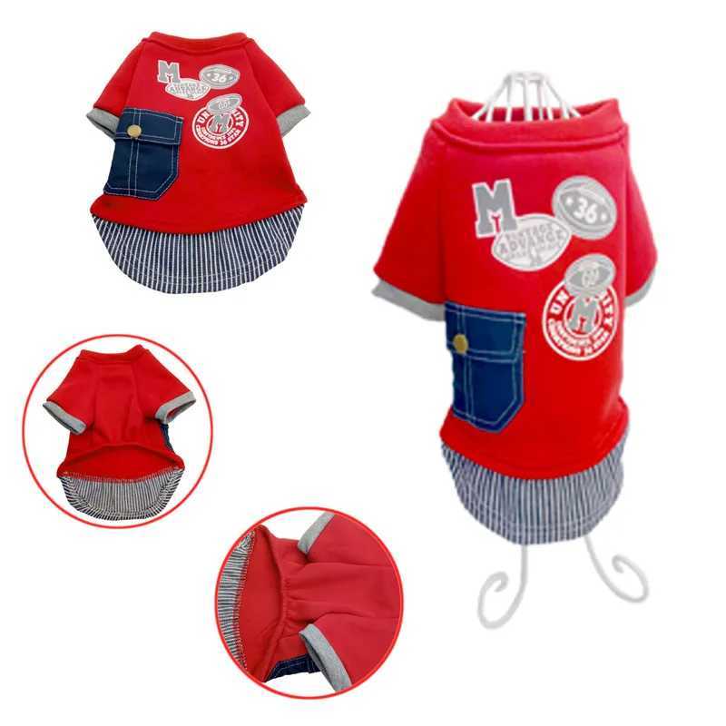 Fashion for Small Dogs Letter Puppy Coat Baseball Jacket Clothing For Dog Yorkie Winter Pet Clothes 25S2Q Y240806 Free shipping