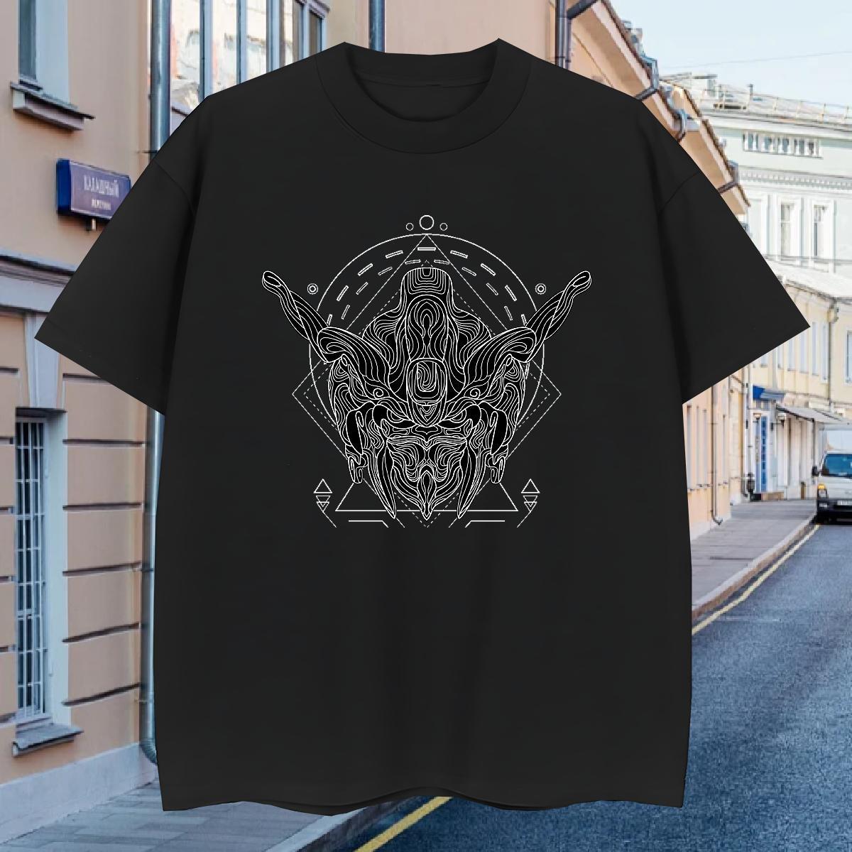 Mens T Shirts 100% Cotton 230g painting High Street Hip Hop O Neck Short Sleeves DIY Men Tees Fashion Designer Clothes