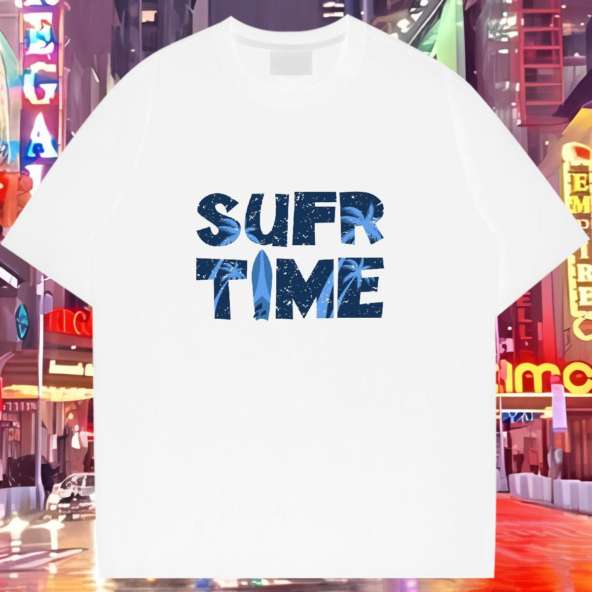 T-Shirts for Men 230g 100% Cotton icon Home Outdoor Crew Neck Skull Men Tees Fashion New High Quality Polos