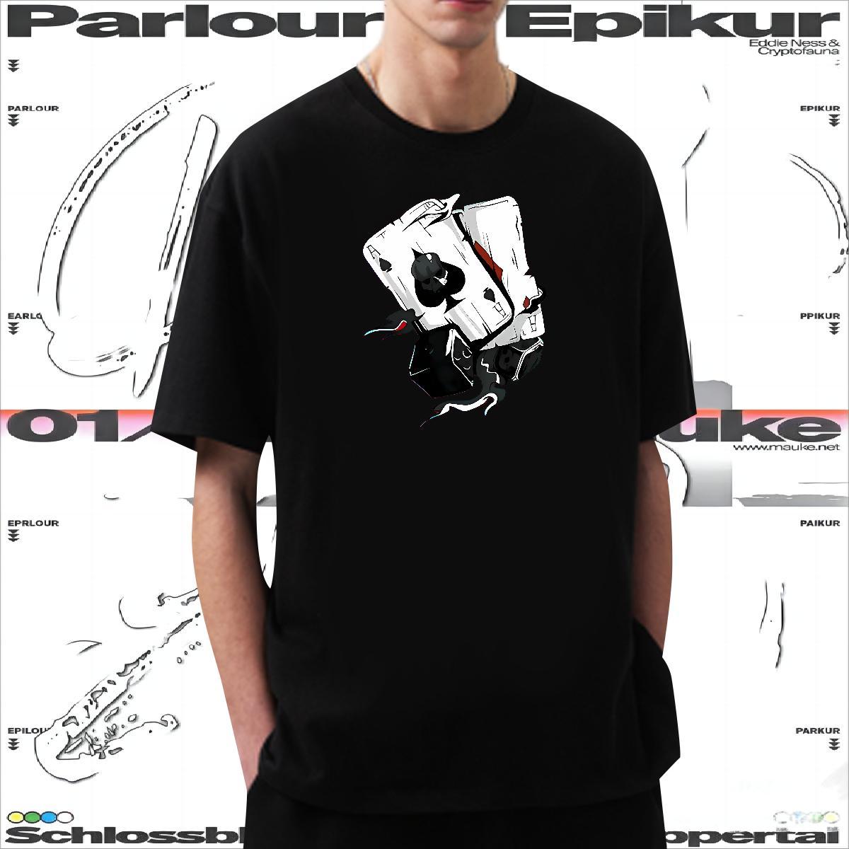 Men T Shirts 230g 100% Cotton painting Casual Beach Short Sleeve Soft Custom Printing Men Tops Tees 2024 Brand Tees Shirts