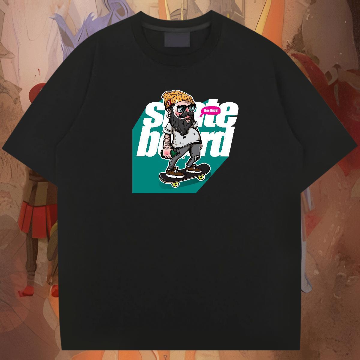 Free Shipping Tshirts 100% Cotton 230g Summer Casual person Oversized 4XL Round Neck Short Sleeve Classic Casual Mens T Shirts Wear