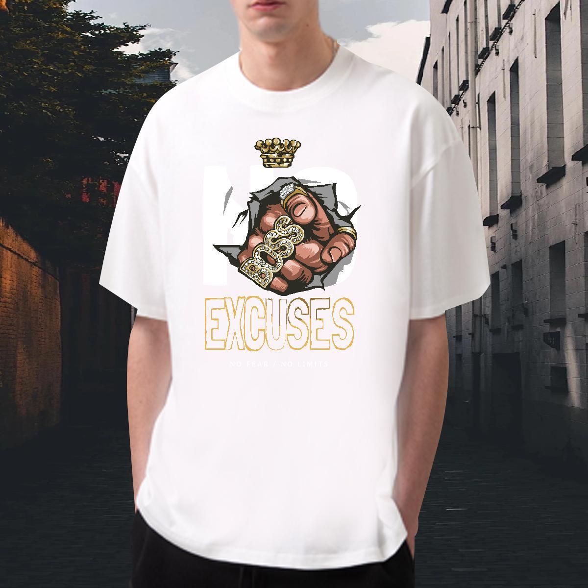 Free Shipping Tshirt for Man Woman 230g Pure Cotton High Street Hip Hop letter Skull O Neck Short Sleeves 2024 DIY Men T Shirts Tees Shirts