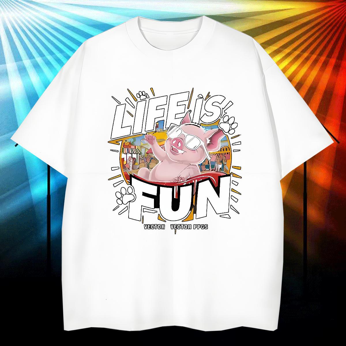 Fashion T Shirts Men 230g Cotton Sports Casual Tee Shirt Breathable Soft TOP Quality Mens Tshirts Graphic
