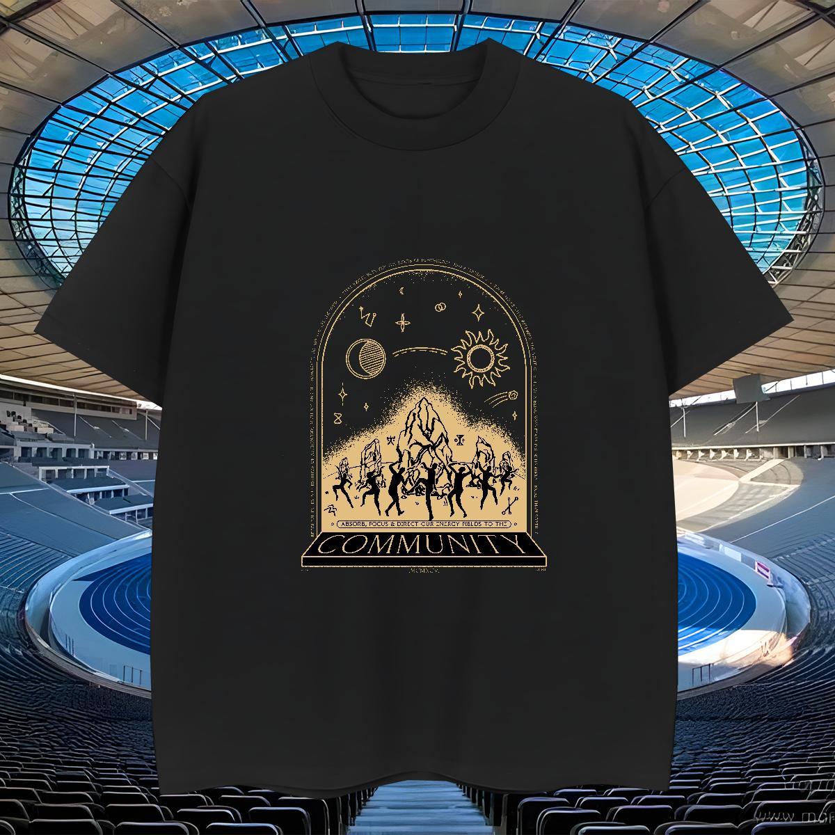 Popular Men Tshirts 100% Cotton 230g Hip Hop Street mountains Anime Breathable Short Sleeve Free Shipping T Shirt For Man Wear