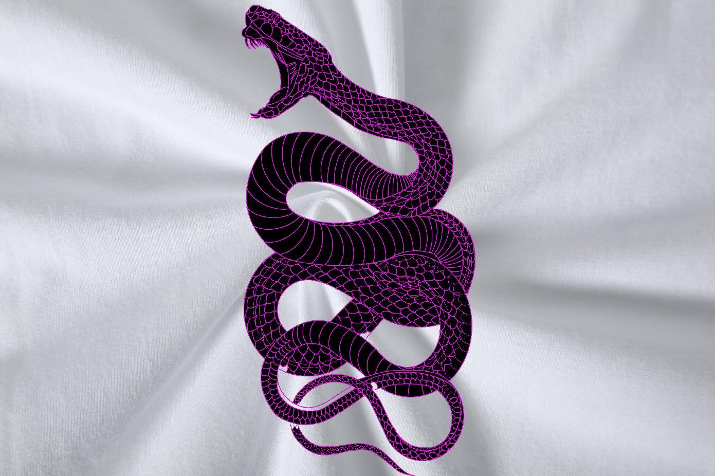 2024 Designer T-Shirts 230g 100% Cotton snake High Street Hip Hop Wear Round Neck Short Sleeve Brand Men Clothes T-Shirt Custom Print Oversized