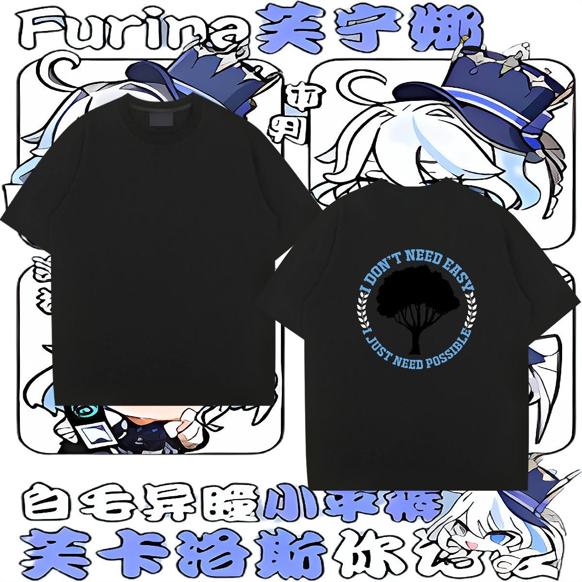 2024 Designer Mens T Shirts 230g Pure Cotton tree Sports Casual Tops O-Neck Short Sleeve Classic Mens Tshirts Anime Print