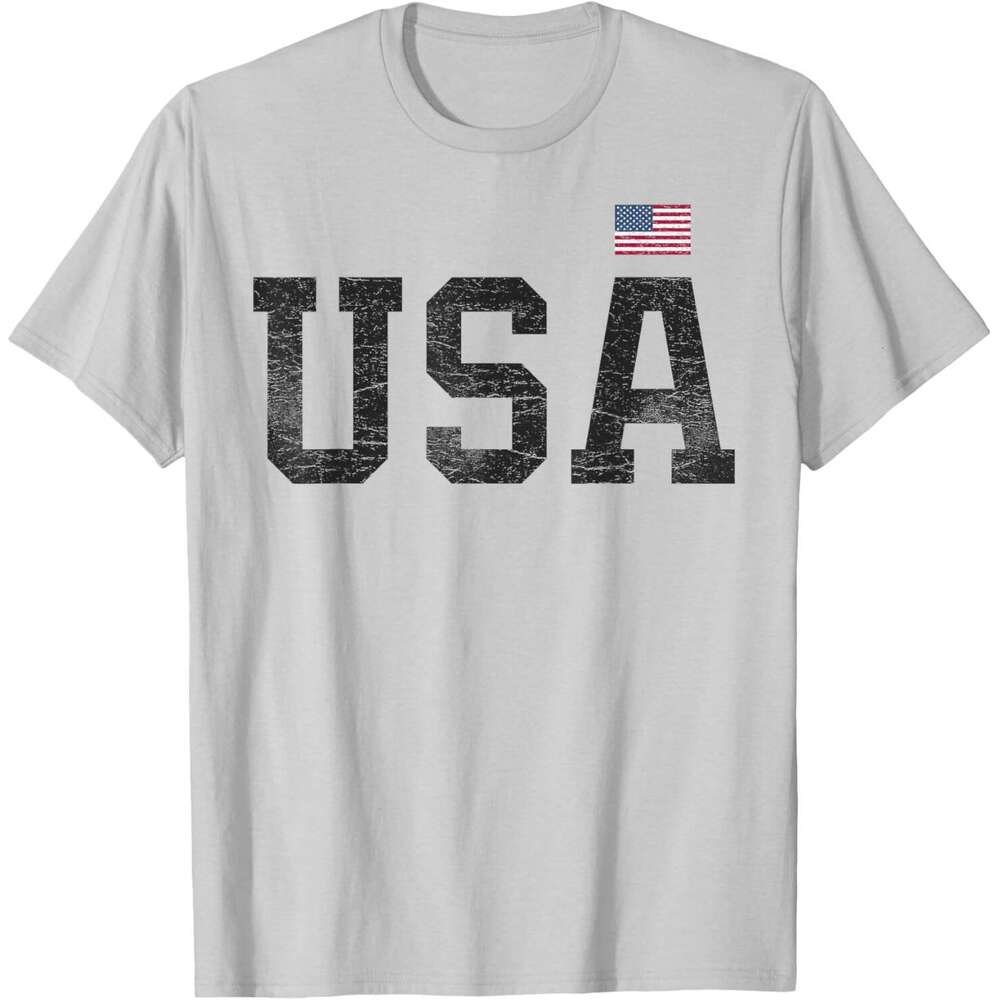 T shirt Mens USA T Shirt Women Men Patriotic American Flag 4th of July T-Shirt shirts tshirt graphic tee Casual tops summer clothes Short sleeve Free 
