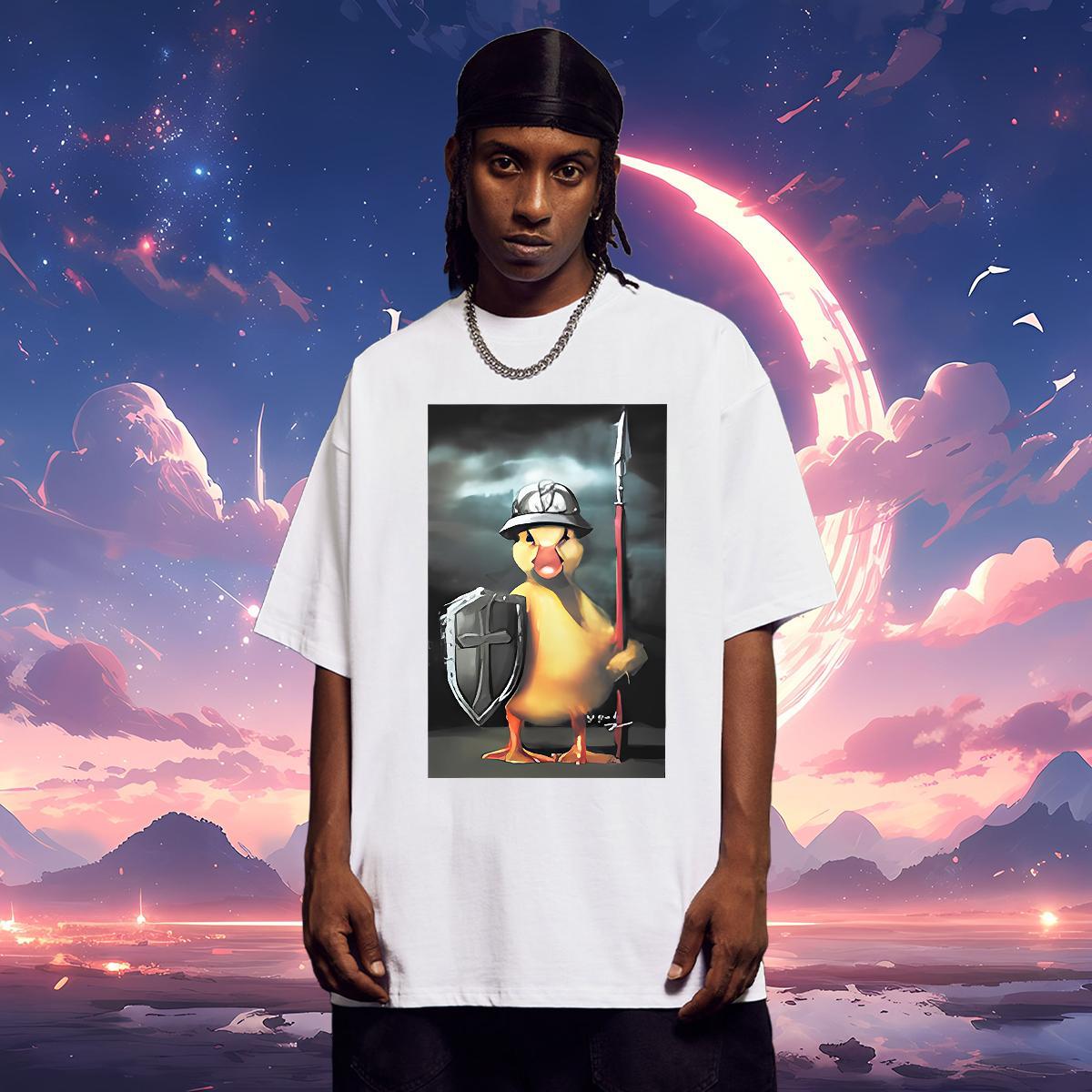 2024 Designer T Shirt For Man 230g 100% Cotton duck Home Outdoor Tshirts Breathable Short Sleeve Comfortable Couples T Shirts Custom Printing