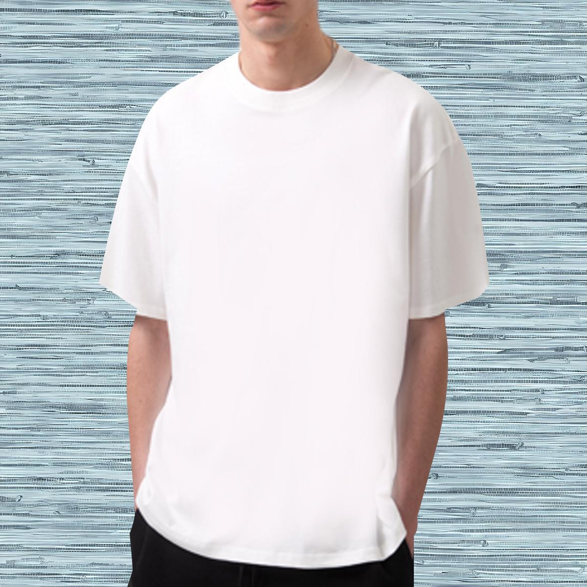 Man T Shirts 230g Cotton Geometric line Summer Casual Breathable Short Sleeve DIY Printed Men Tees Factory Direct Free Shipping Top Tees