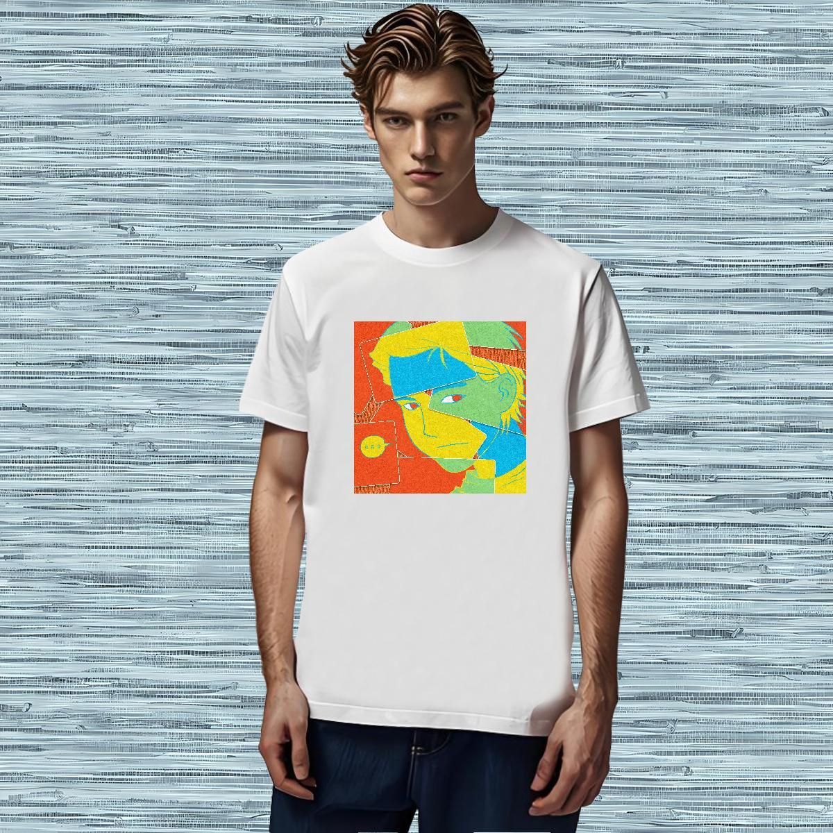 T-Shirts for Men 230g Cotton portrait Casual Daily Wear Short Sleeve O-Neck Custom Big Size Men Tops Tees 2024 Designer Wholesale Tops Shirt