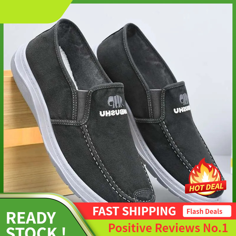 S Old Ddmysports Beijing New Men Canvas Work One Step Lazy Comfortable Sports And Leisure Single Shoes For Outdoor tep ports ingle hoes