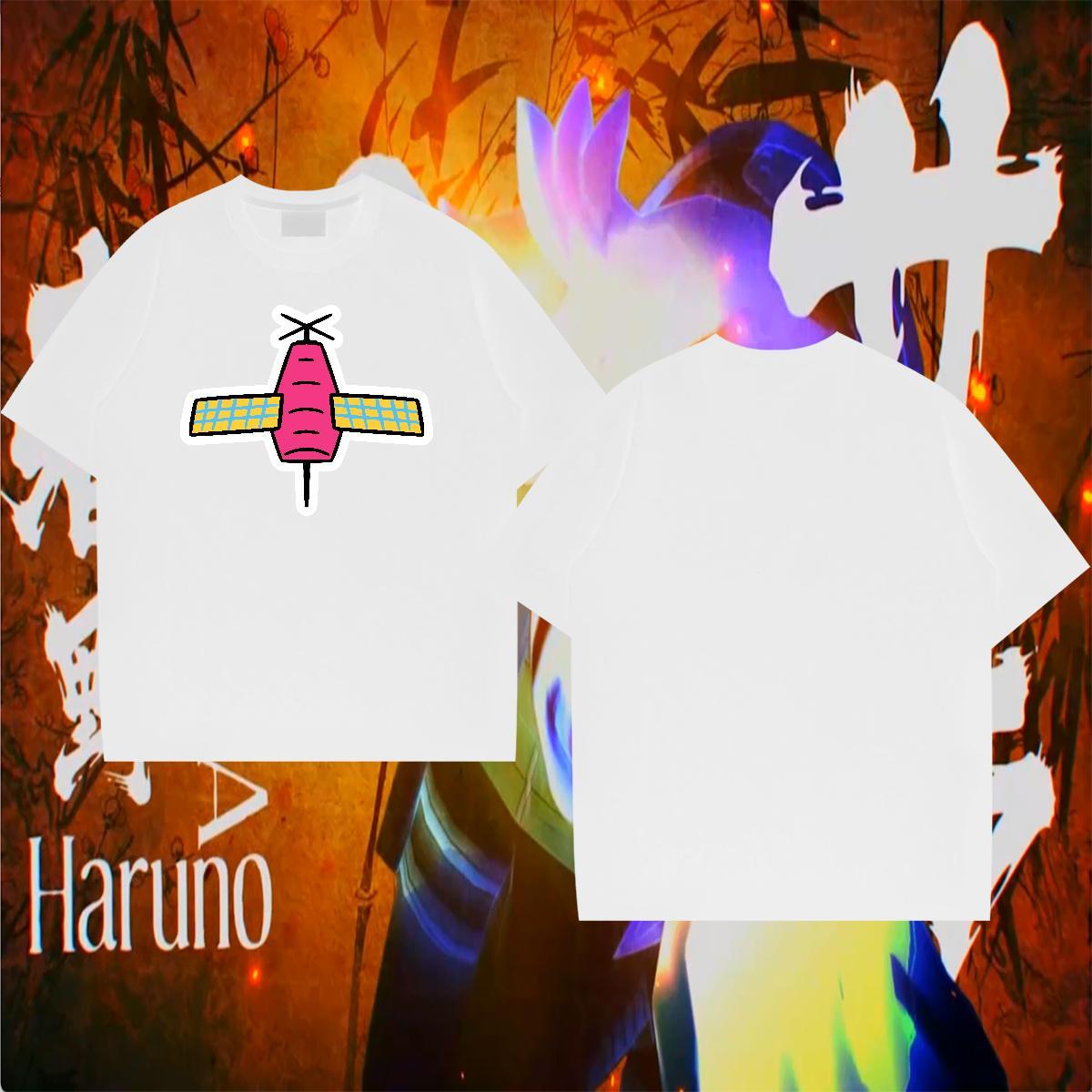 T shirt 100% Cotton 230g planet Daily Outfit Breathable Short Sleeve Floral Print Men Clothes T-Shirt New Soft Tshirts