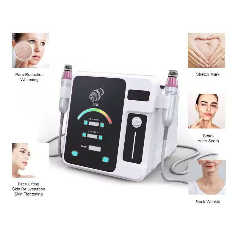High Quality Face Lift Machine RF Vacuum RF Microneedle Fractional Machine Facial Machine Microneedling