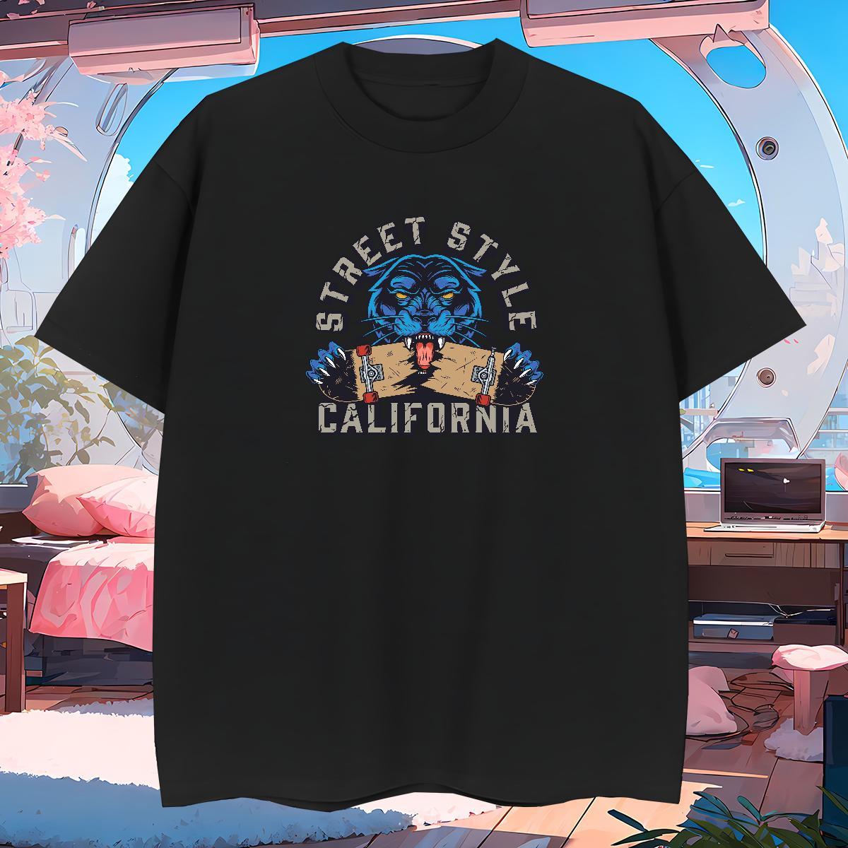 T-Shirts for Men 230g 100% Cotton Sports Casual Round Neck Short Sleeve Anime Tshirt for Man Woman DIY Cool Clothings