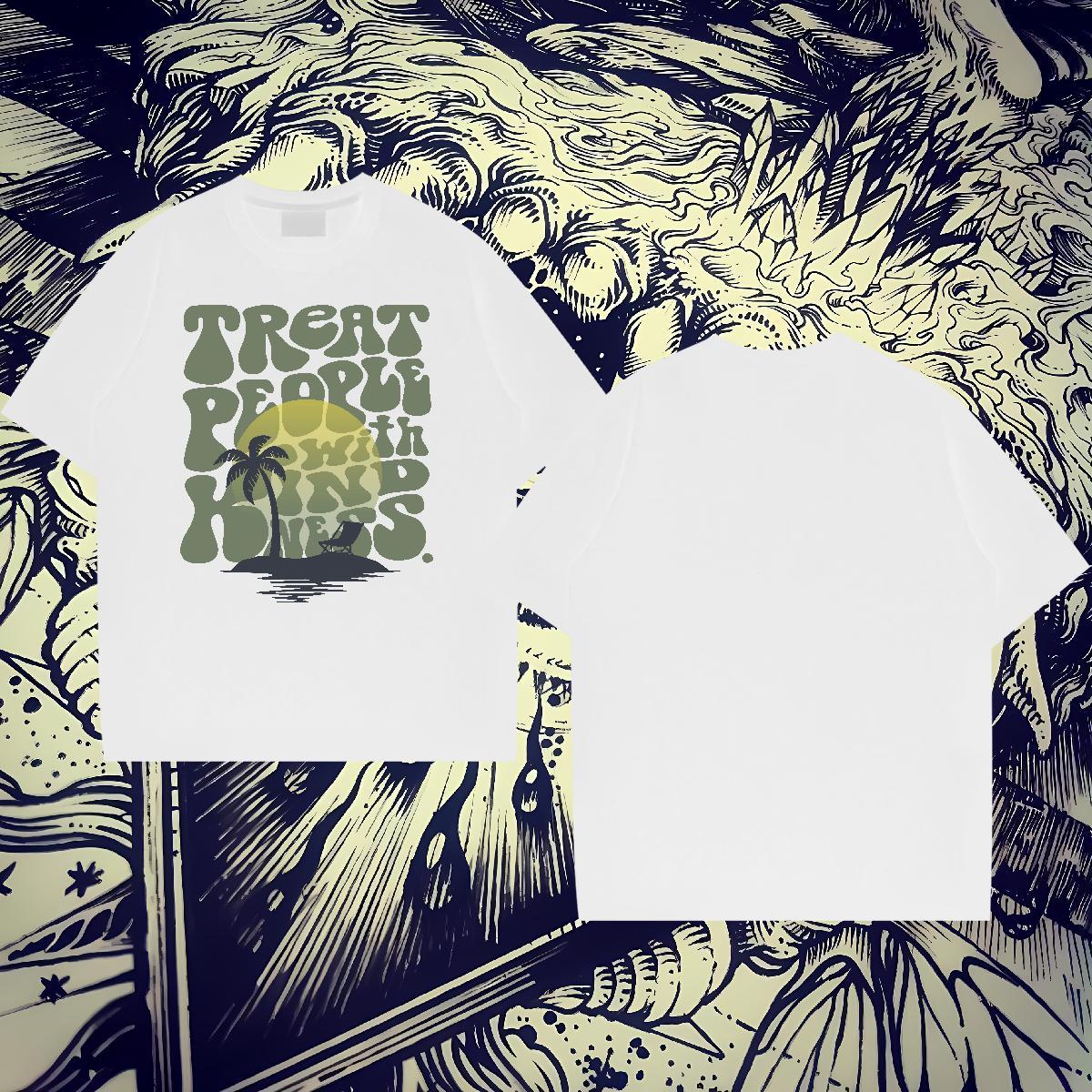 Designer Mens Tshirts 100% Cotton 230g Street Graphic Breathable Short Sleeve New Designer T shirt Clothes