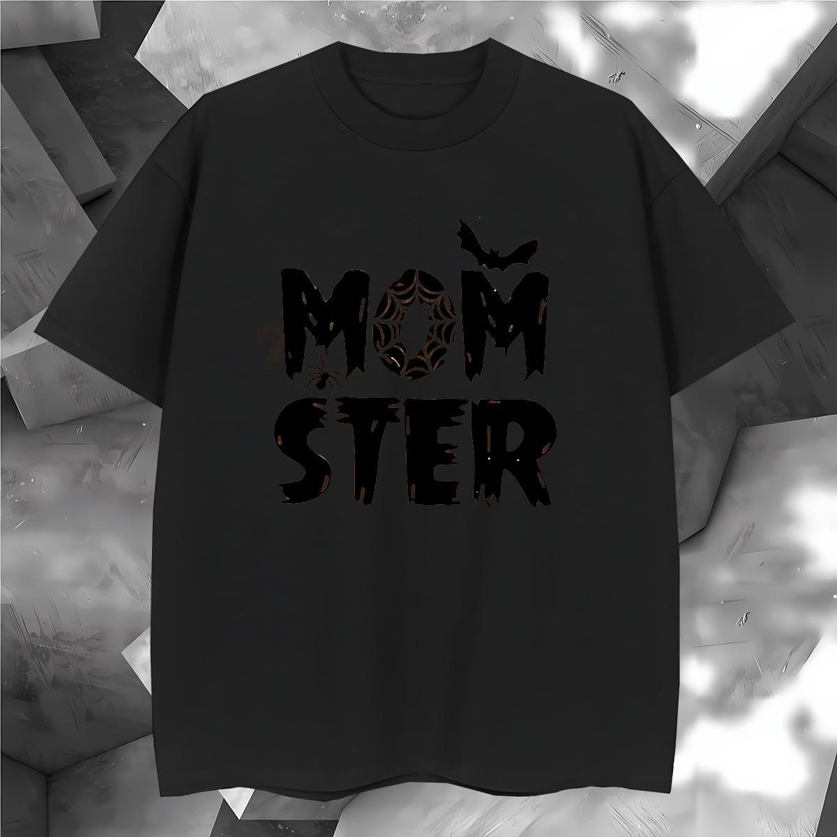Brand T-Shirts for Men 100% Cotton 230g halloween Summer Casual Polos Breathable Short Sleeve Loose Fit Tshirts Customized