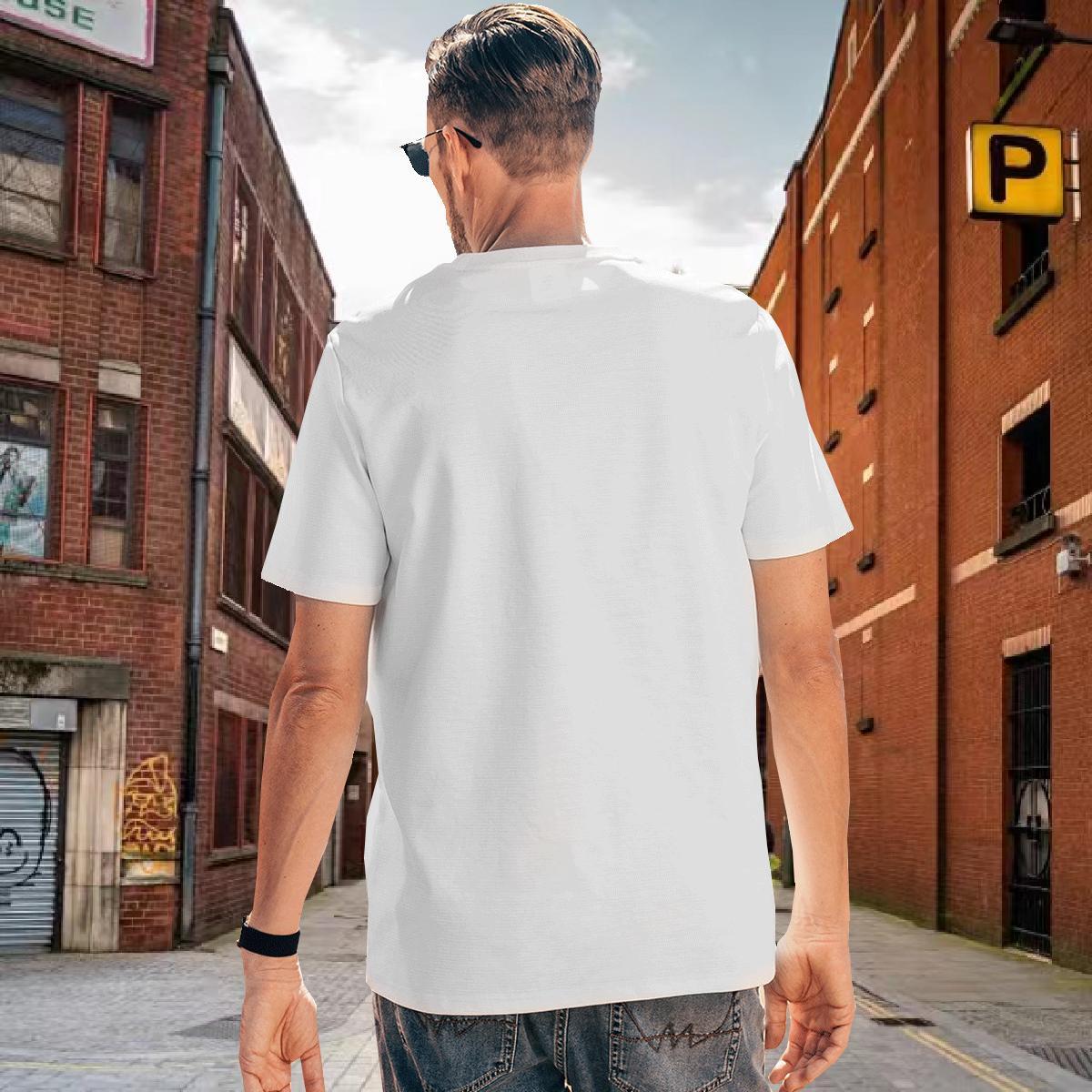 Soft T-Shirts for Men cat Breathable Crew Neck Home Outdoor Custom Print Plus Size 230g 100% Cotton Tshirts DIY Customized Top Tees