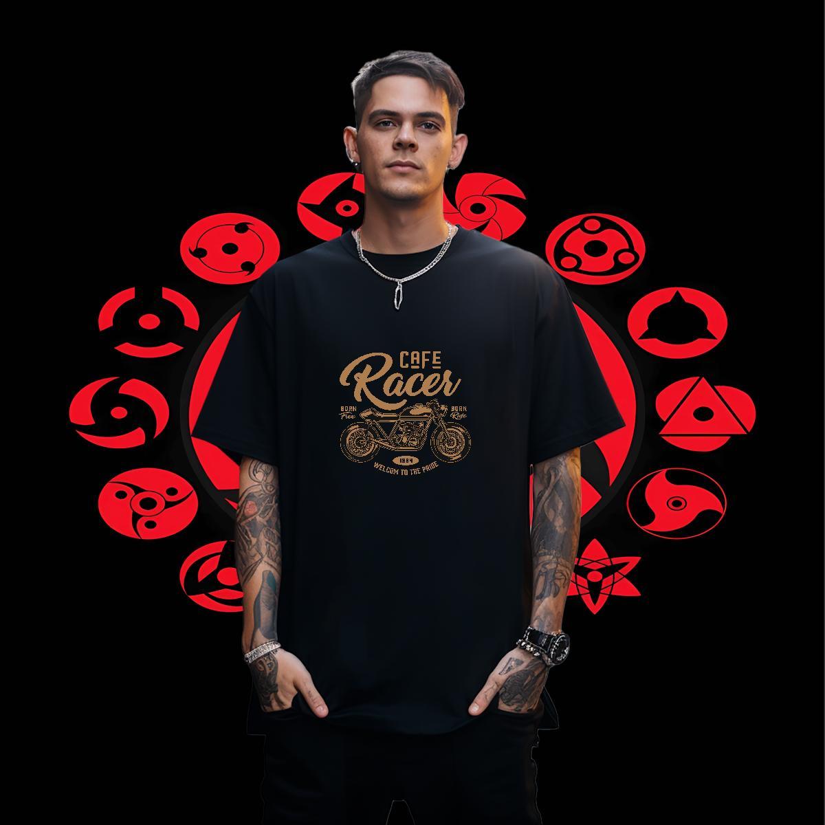 Loose Fit Tshirt for Man Woman 230g 100% Cotton Summer Casual Motorcycle White Plus Size Breathable Short Sleeve Stylist T Shirts Men Clothings