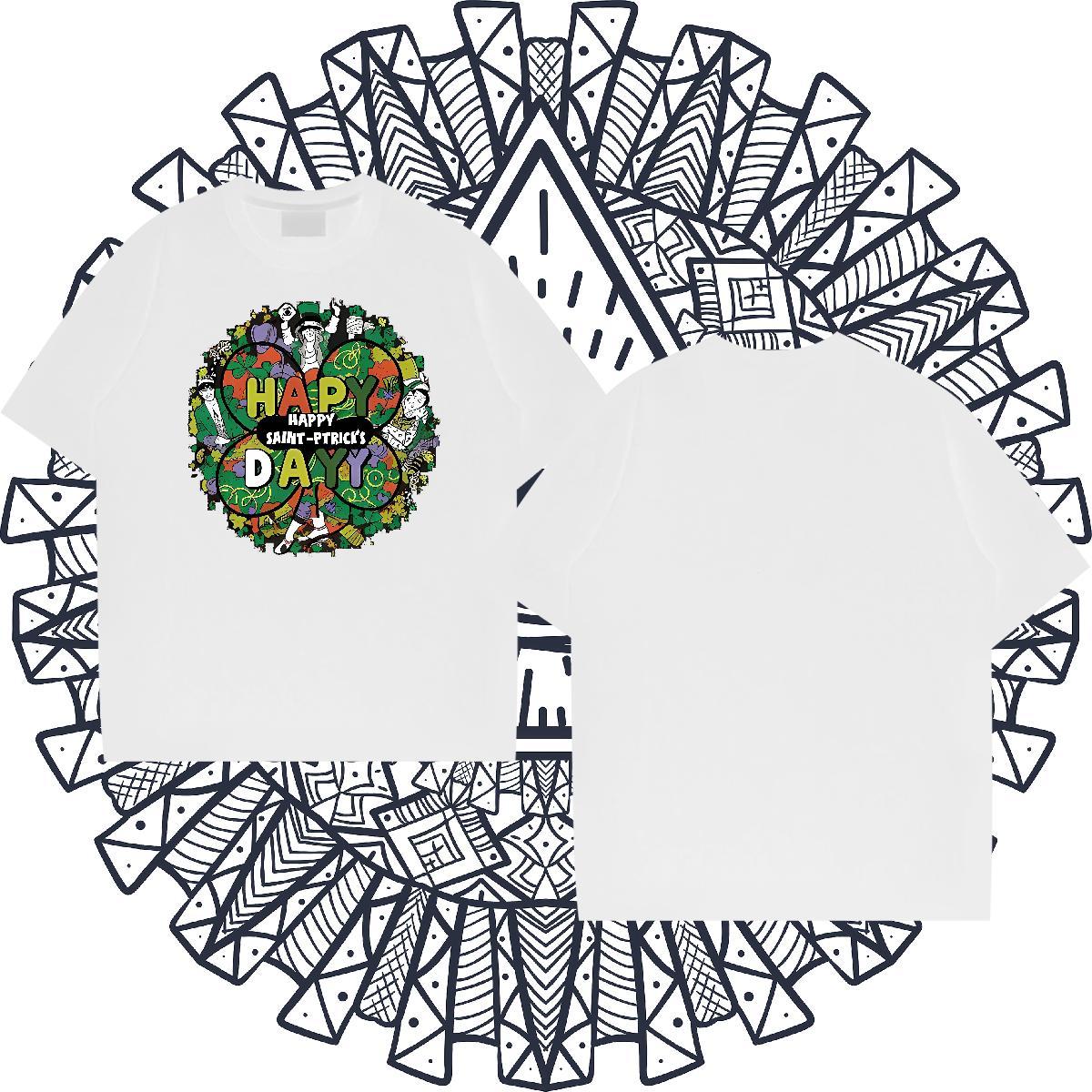 Designer Couples T Shirts 230g Pure Cotton Summer Casual letter Custom Cartoon Crew Neck Free Shipping T shirt Wear