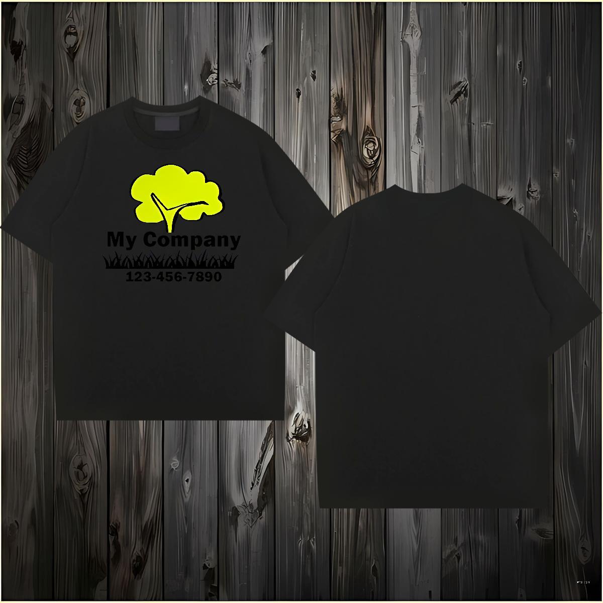 New Men T Shirts 230g 100% Cotton tree Street Casual Tee Shirt Breathable Short Sleeve Unisex Tshirt for Man Woman Plus Size Custom