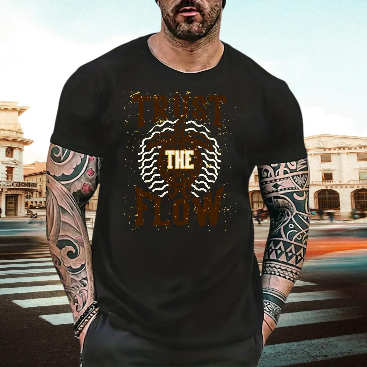 Fashion Designer T shirt 100% Cotton 230g Daily Outfit Tee Shirt Round Neck Short Sleeve Wholesale Mens Tshirts Graphic