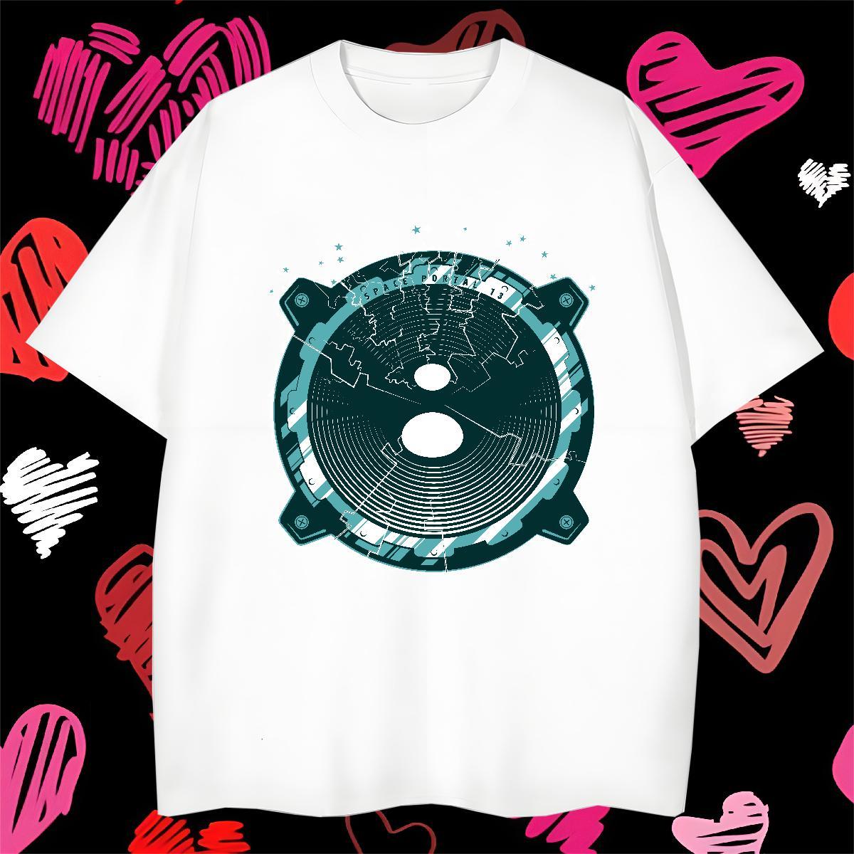 2024 Designer Men T Shirts ET Wear 230g Cotton High Street Hip Hop Unisex Custom Print Plus Size Pure Cotton Men Tops Tees
