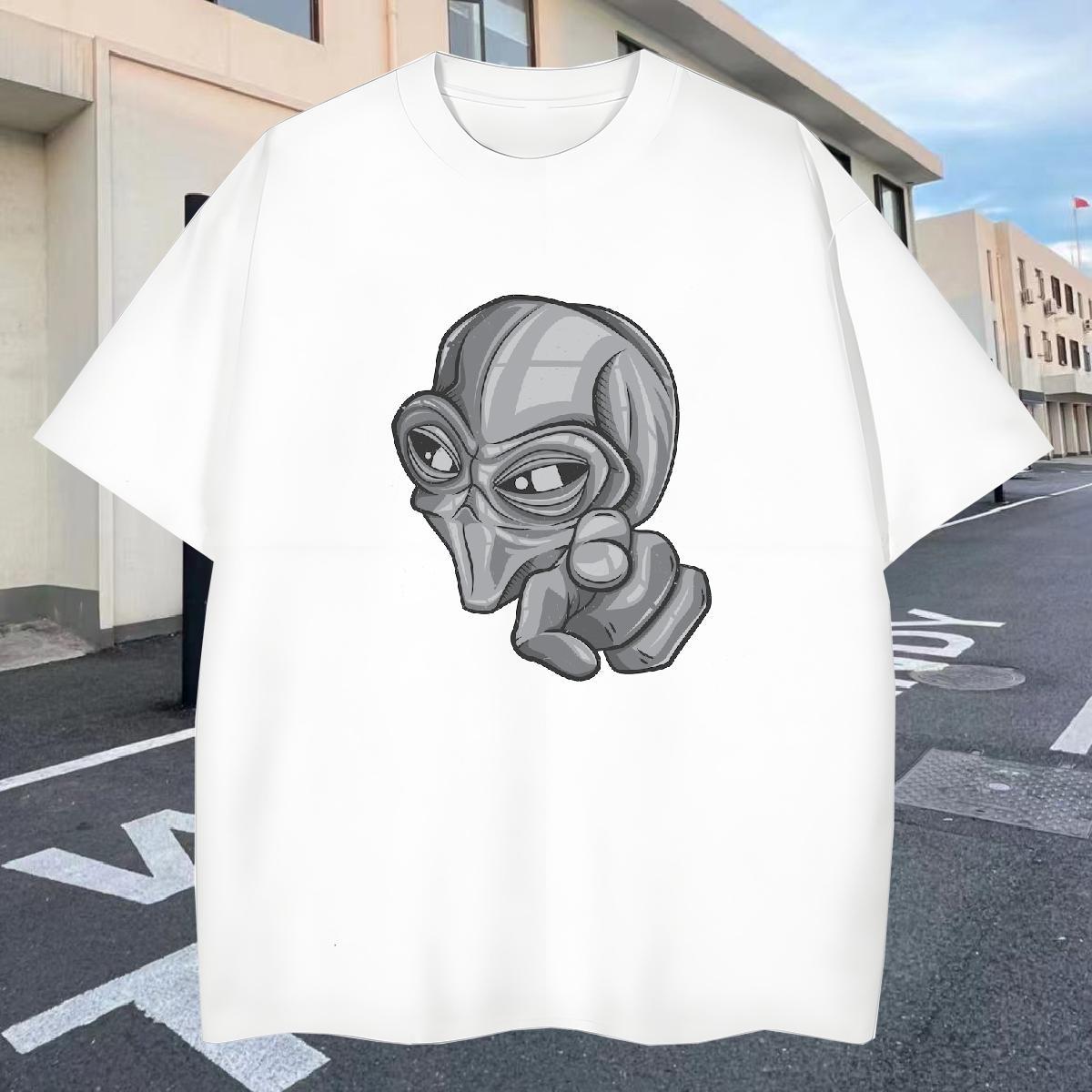 Brand Tshirt for Man Woman 230g Cotton Street ET Custom Printing O Neck Short Sleeves 2024 Mens T Shirts Tops Tees