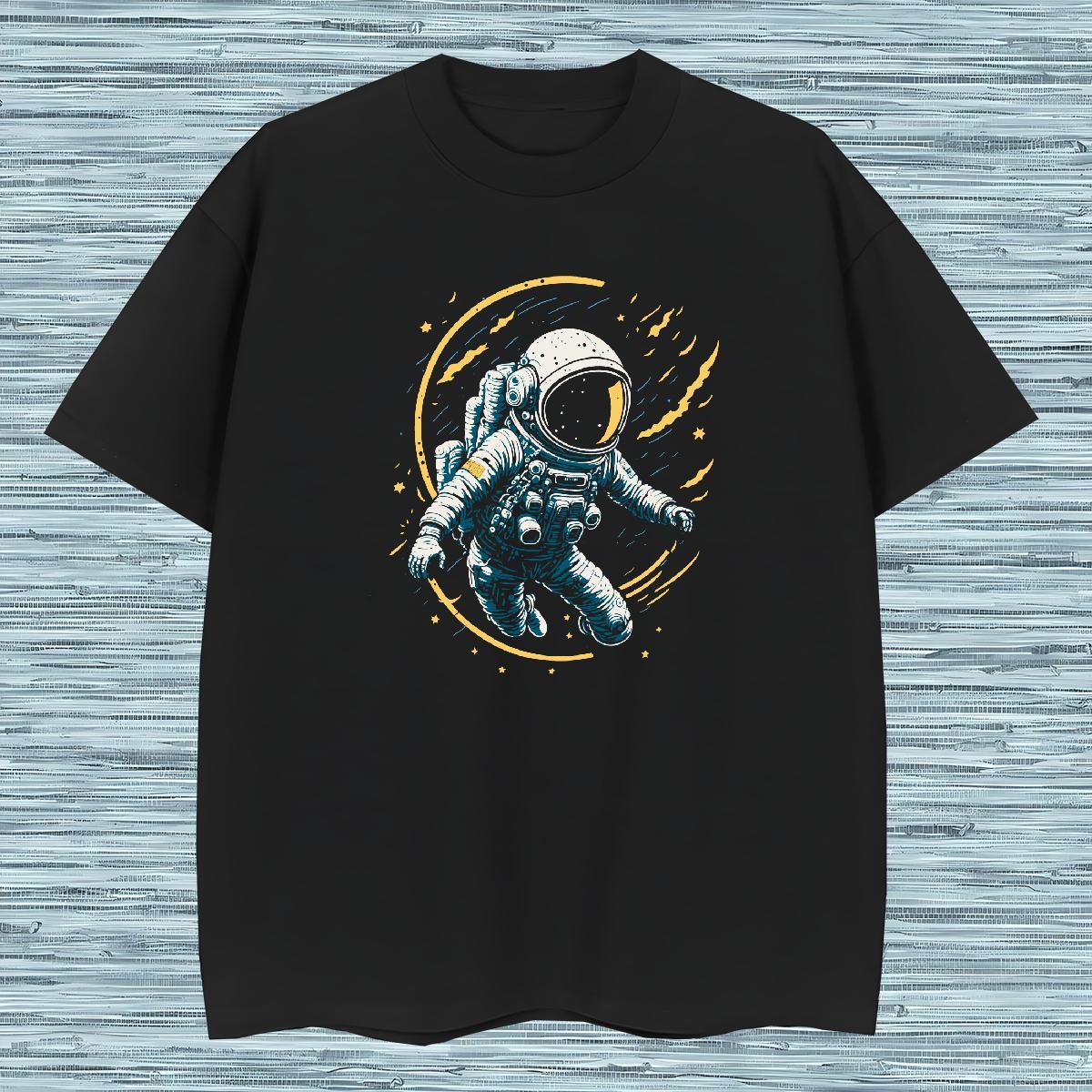 T Shirt For Man 230g 100% Cotton universe Beach Round Neck Short Sleeve Skull Men Tshirts 2024 Designer TOP Quality Wear