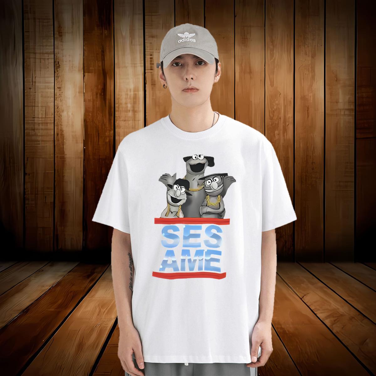 Mens T Shirts 230g Pure Cotton USA Street Wear Breathable Custom Print Plus Size Men Tees Fashion Casual Cool Tee Shirt