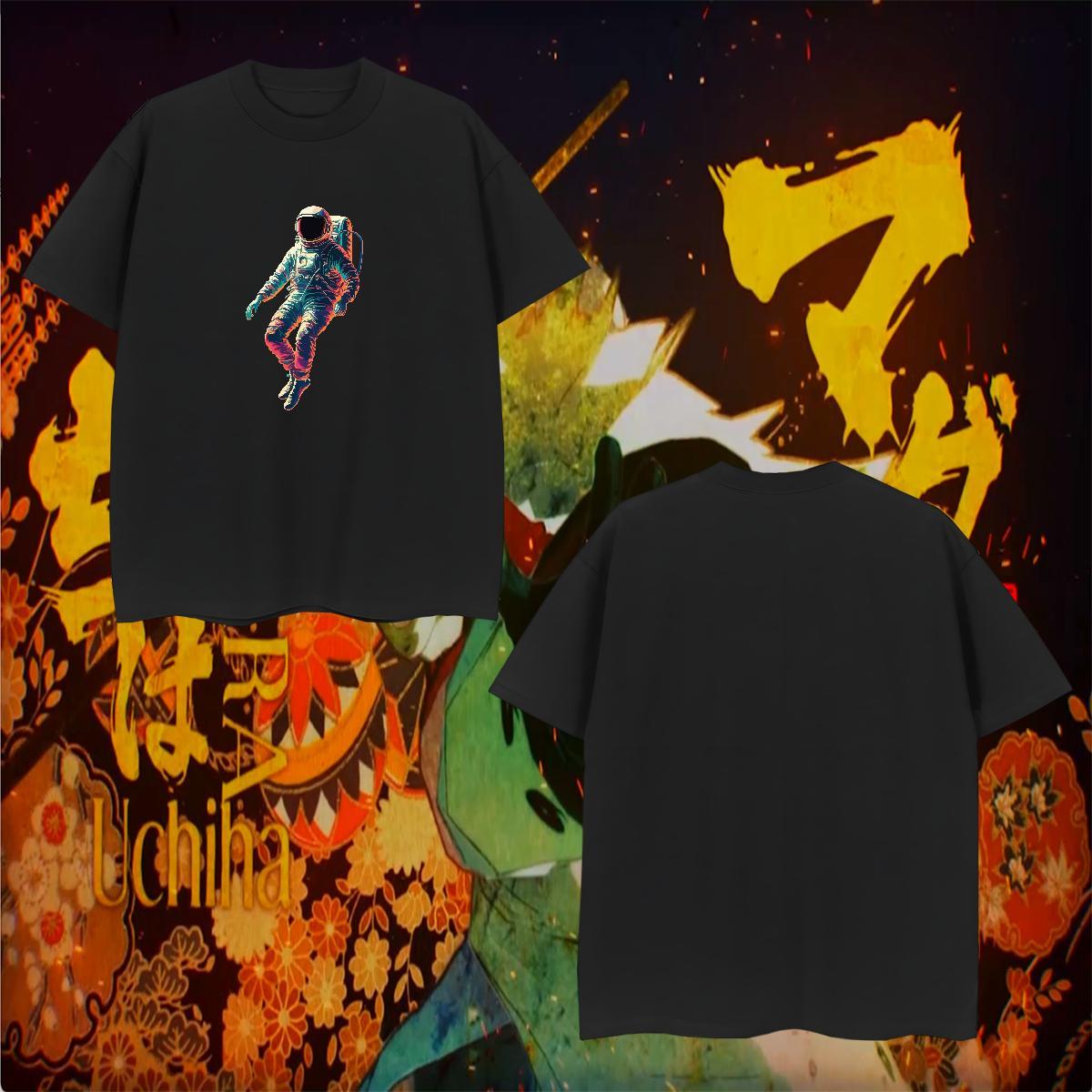 T Shirt For Man 230g Pure Cotton universe Sports Casual Breathable Crew Neck Customized Couples T Shirts Designer Popular Tops Shirt