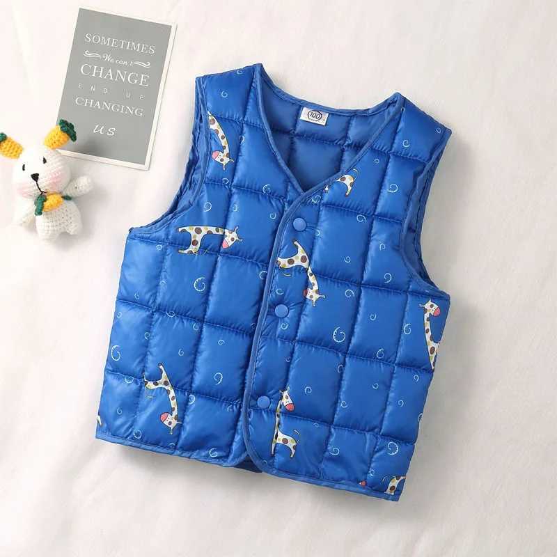 Baby vest autumn boys vest jacket childrens jacket girls jacket baby jacket sleeveless childrens warm jacketW240724