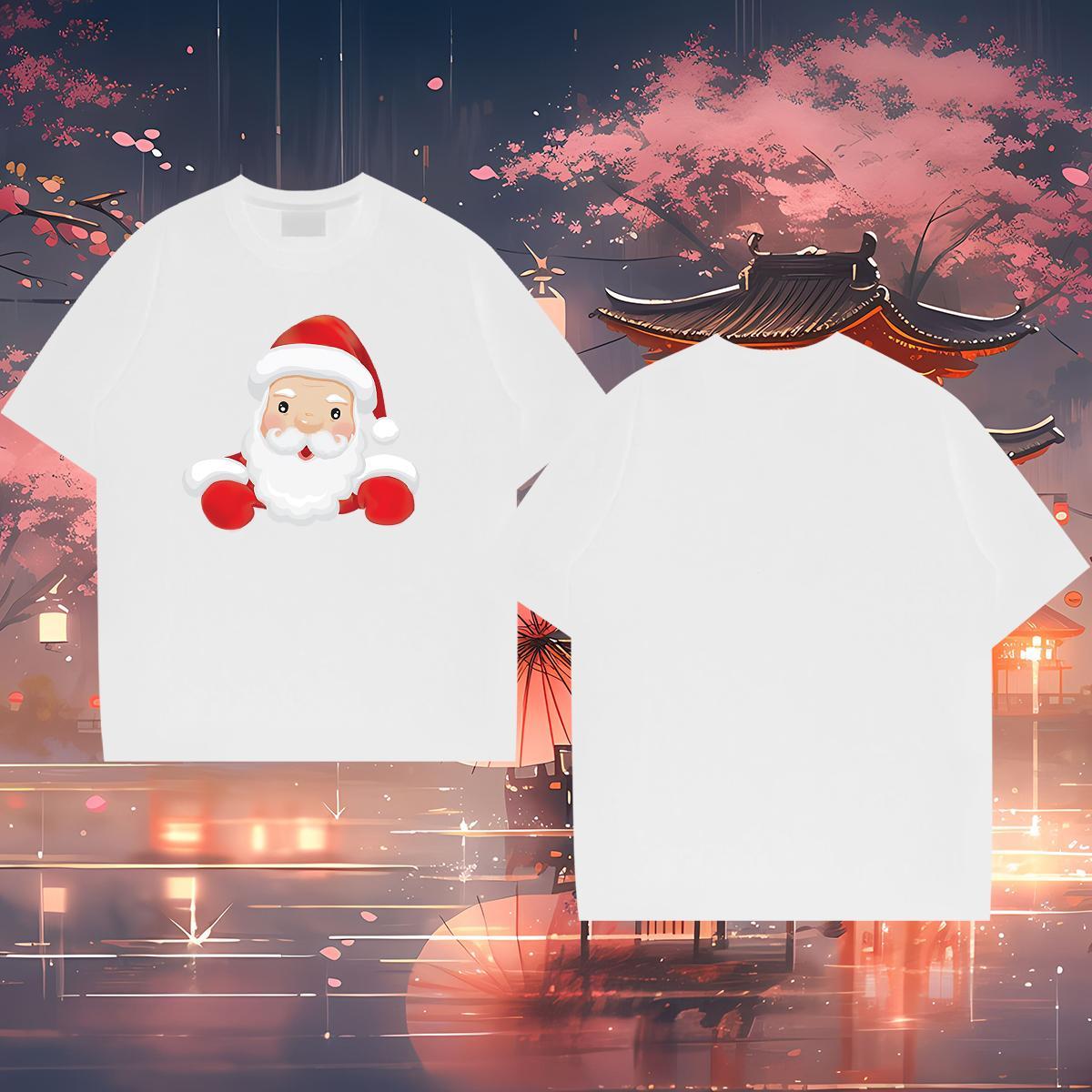Fashion Casual T Shirt For Man 100% Cotton 230g Summer Casual Polos O Neck Short Sleeves Classic Couples T Shirts Oversized 4XL