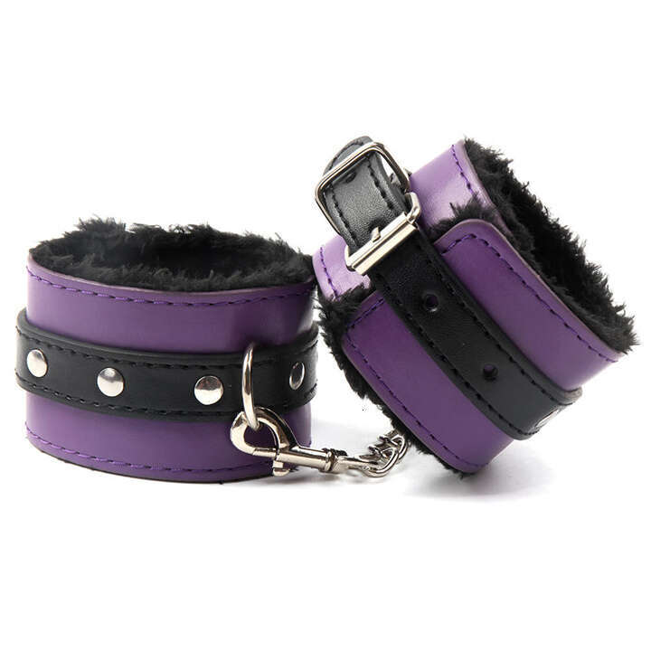 Couple Cosplay Bed Leather Sm Set Handcuffs Collar Nipple Clip Gag Whip Rope Bondage Kit