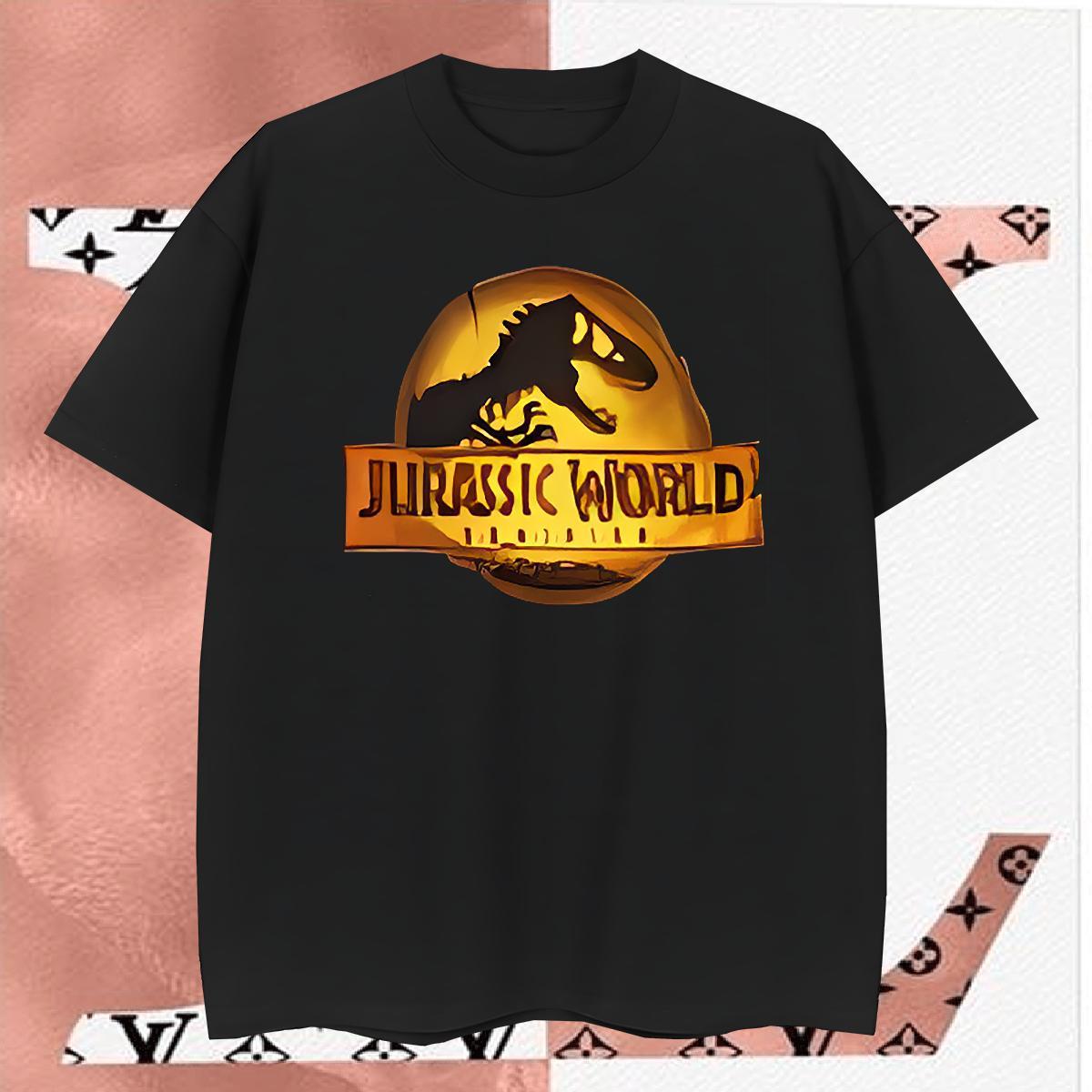 T-Shirts for Men 230g Pure Cotton dinosaur Daily Outfit Short Sleeve Soft Plus Size Custom Couples T Shirts Fashion Casual Cool Design Tshirts