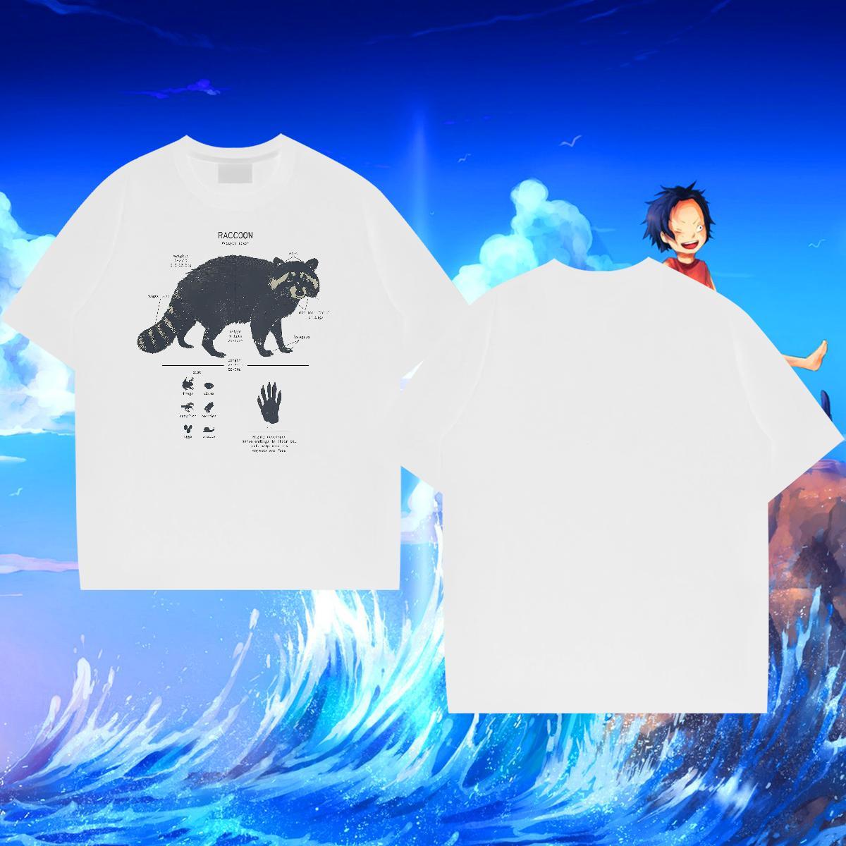 Classic T Shirt For Man 230g 100% Cotton cute Street Casual Tees O-Neck Short Sleeve Popular Tshirt for Man Woman DIY Anime