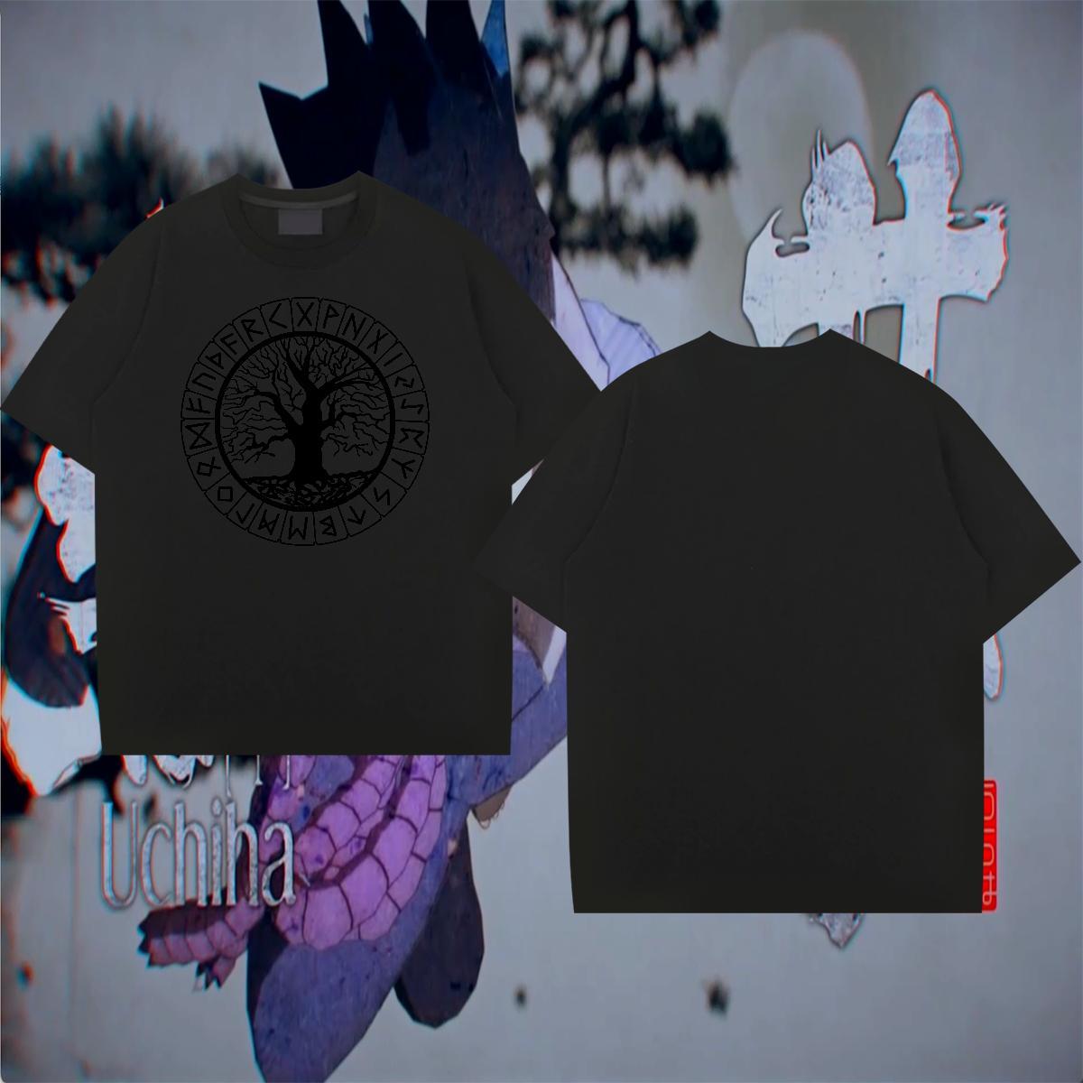 Loose Men Tshirts 230g Pure Cotton Street Wear Graphic Crew Neck Fashion Designer T shirt Tees