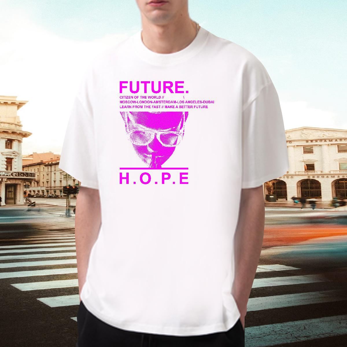 Soft Men Clothes T-Shirt 230g Cotton Anime Printing Street ET Asian Size Breathable Short Sleeve Designer Mens T Shirts Top Tees