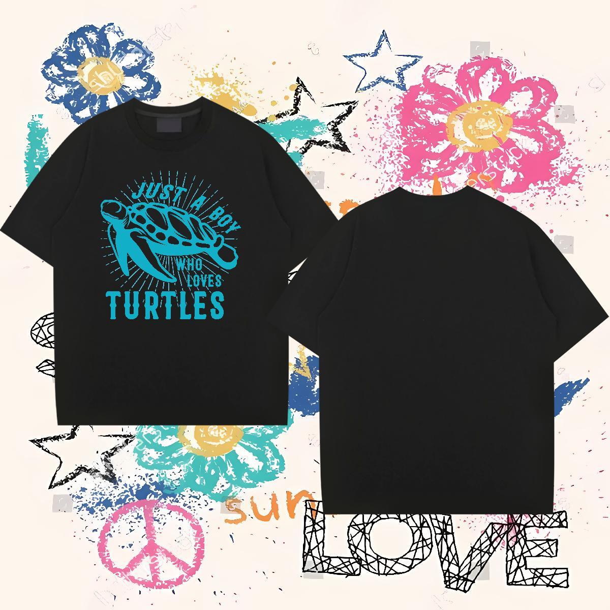 Fashion Casual T Shirt For Man 230g 100% Cotton Sport Tee Shirt Breathable Designer Men Tees Plus Size Cartoon